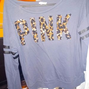 PINK long-sleeved shirt